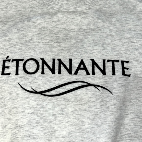 Luxury sport grey sweatshirt - Picture 3 of 3